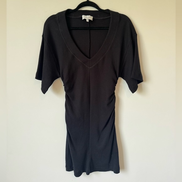 L'Academie Abriana Cotton T Shirt Dress in Black - Size S - Picture 7 of 14